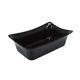 Saladeschaal Fleur Crock gn 1/4 melamine kleur zwart Dalebrook