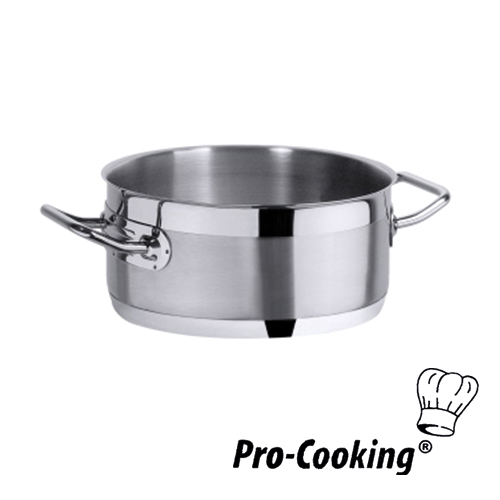 kookpan laag model rvs 18 10 pro cooking