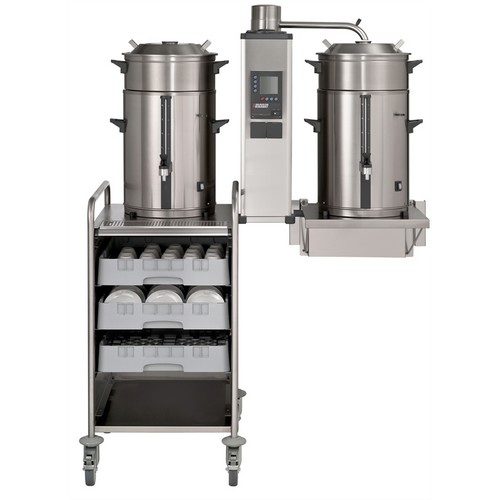 Koffiezetapparaat b20w afm. 125,7x58,6x88,8cm. 400v/9240w Bravilor
