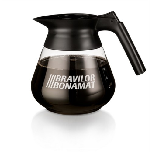 Koffiekan glas inh. 1,7ltr. m/deksel Bravilor