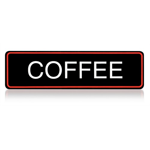 Sticker coffee koffie Bravilor