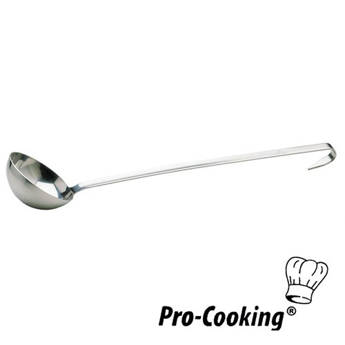 Opscheplepel rvs 18 10 pro cooking lange steel