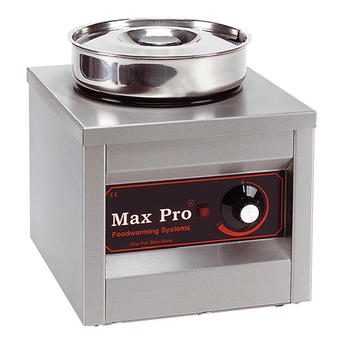 Bain-marie hot pot 1 pan afm. 26x26x29cm. inh. 4,5ltr. 230v/250w MaxPro