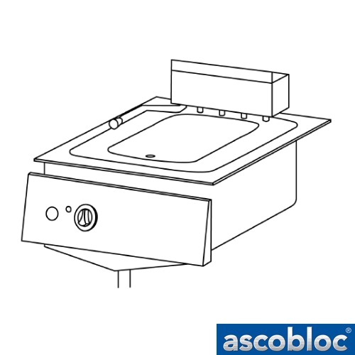 Ascobloc Integraline IEW 460 GastO inbouw pastakoker wasserkocher elektro pastakocher logo