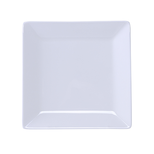 Bord vierkant afm. 26x26x2cm. Nobel Fine Bone China