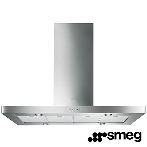 eiland afzuigkap 120cm. rvs 'ki120xe' - smeg (v/1) | horecasupply