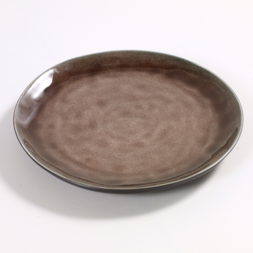 bord rond 20 5cm pure pascale naessens serax servies bruin