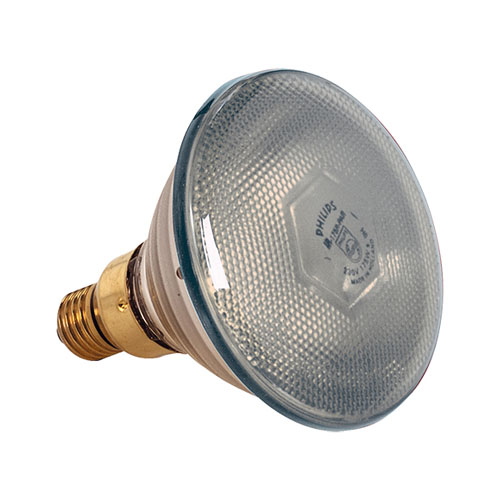 Lamp wit tbv warmhoudlamp flexibel
