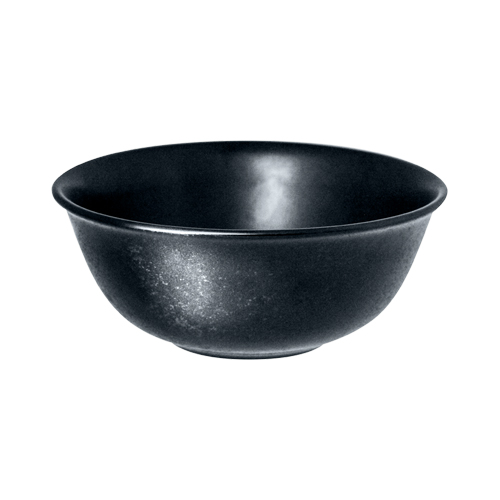 Rijstkom diam 16cm Carbon Zwart Karbon Rak Porcelain