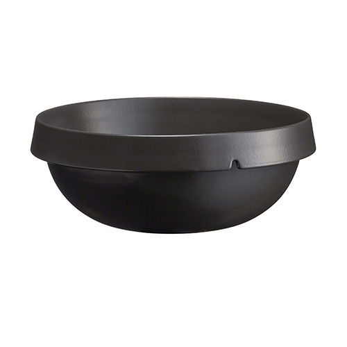 Schaal rond diam 30.5cm inh 5ltr antraciet Gris Anthracite Welcome Emile Henry