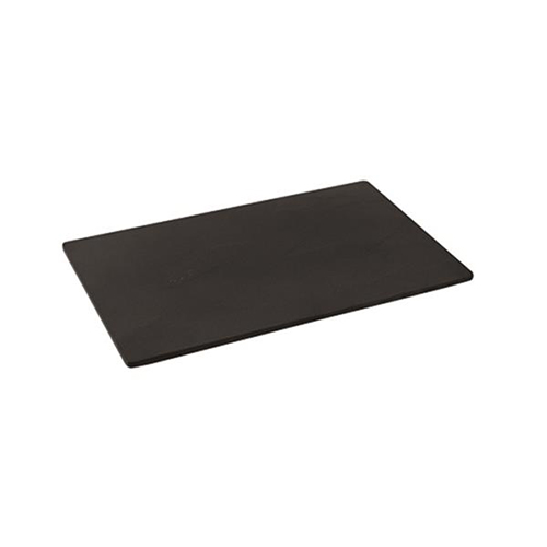 Plateau 1/4 gastronorm afm. 26,5x16,5x1cm. leisteen effect kleur zwart Dalebrook