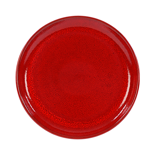 coupebord 22cm kaito stoneware blossom red