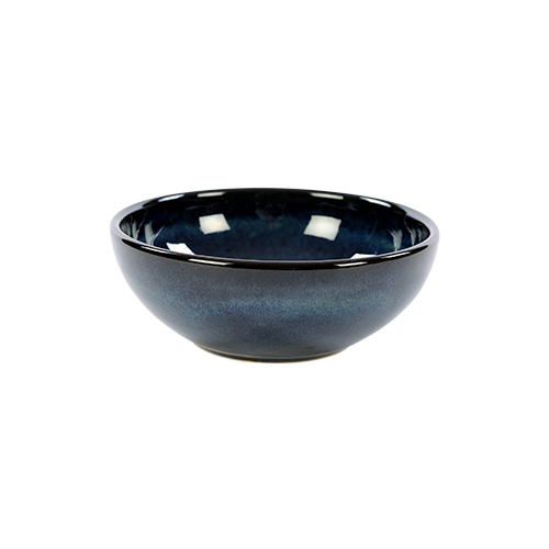 saladeschaal 16cm kaito stoneware indigo blue