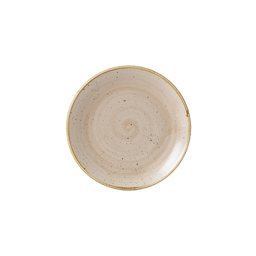coupebord 16 5cm churchill stonecast nutmeg cream SNMSEVP61