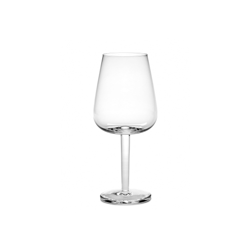 Witte wijnglas gebogen Base Glassware By Piet Boon