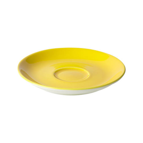 Cappuccinoschotel diam 15.5cm model 942 kleur geel Bart Maastricht Porselein