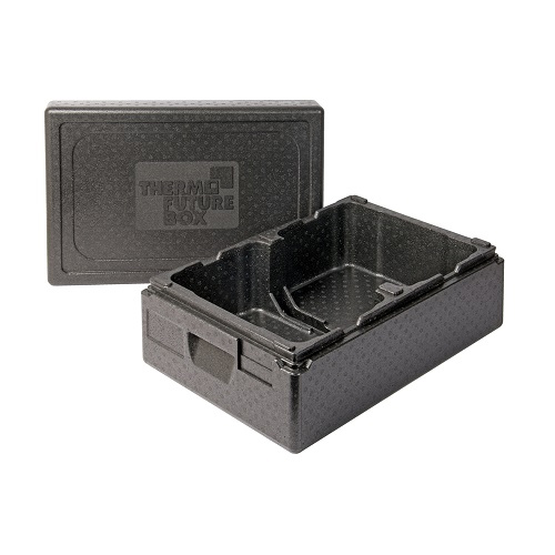 Isoleerbox ijs 2 2x11 ltr zwart thermo future box