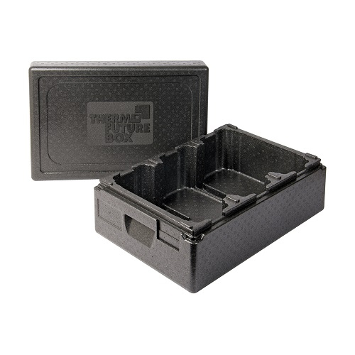 Isoleerbox ijs 3 3x6 ltr zwart thermo future box