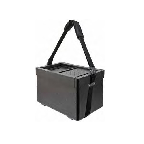 Draagbare strandbox zonder tas zwart thermo future box
