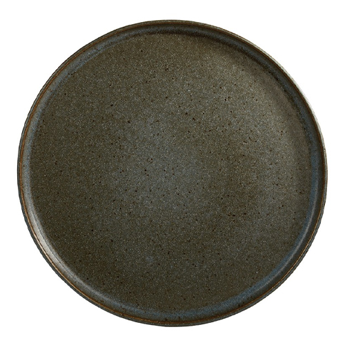 Bord diam 26.5cm stonegreen q authentic