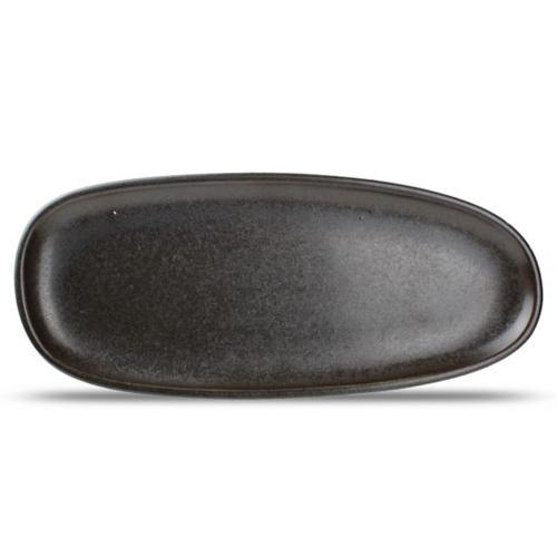 Bord plat afm. 34x14,5cm. zwart Ceres F2D