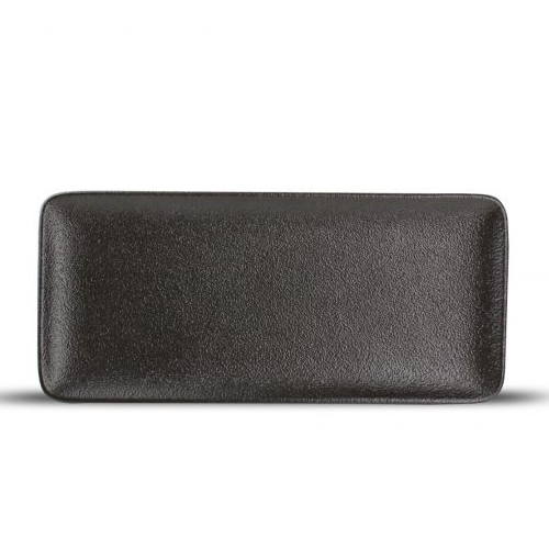 Bord plat afm. 22x10cm. zwart Dusk F2D