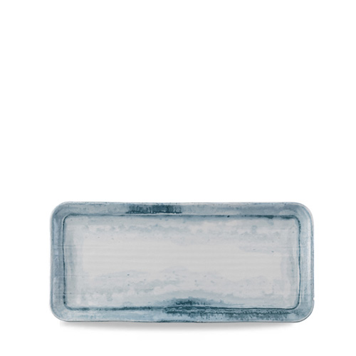 Bord rechthoekig 34.6x15.6cm blauw Finca Limestone Dudson
