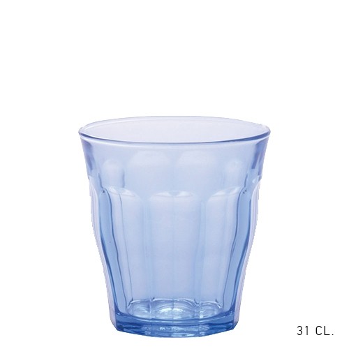 glas picardie blauw inh 31cl duralex