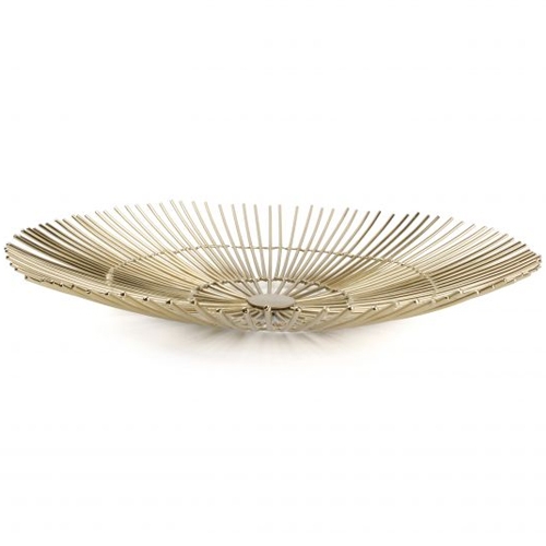 raadmand diam 30cm h4cm goud iris sp collection