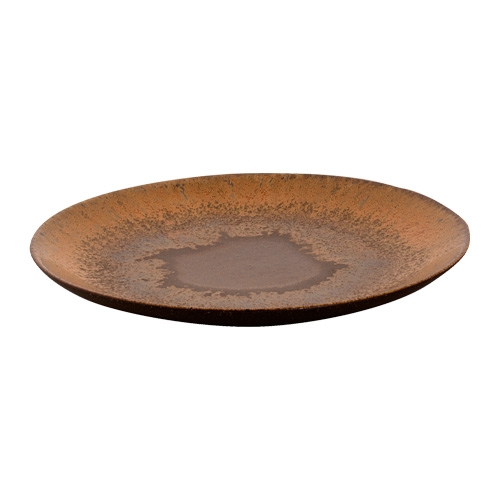 ord diam 21cm gold brown cecil stoneware palmer