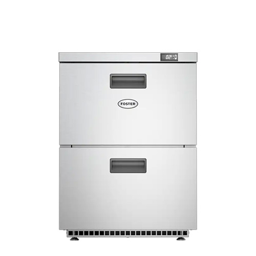 onderbouw koelkast 2 lades hr1502d afm 605x640x830mm 230v foster