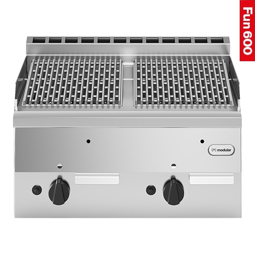 lavasteen grill 2 zones 318657 fun 600 modular