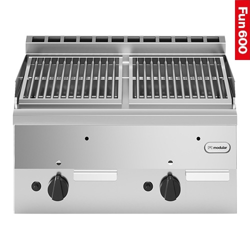 lavasteen grill 2 zones 318659 fun 600 modular