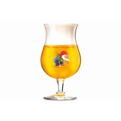 a chouffe bierglas inh 33cl in giftbox 1 delig