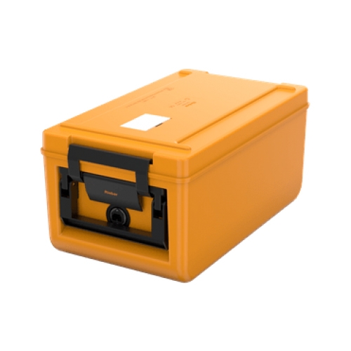 eisoleerde transportbox thermoport 100 kb verwarmd oranje rieber