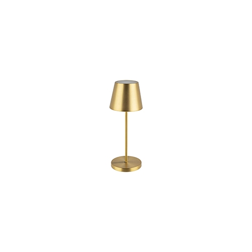 amp merle diam 11cm hgt 30cm goud