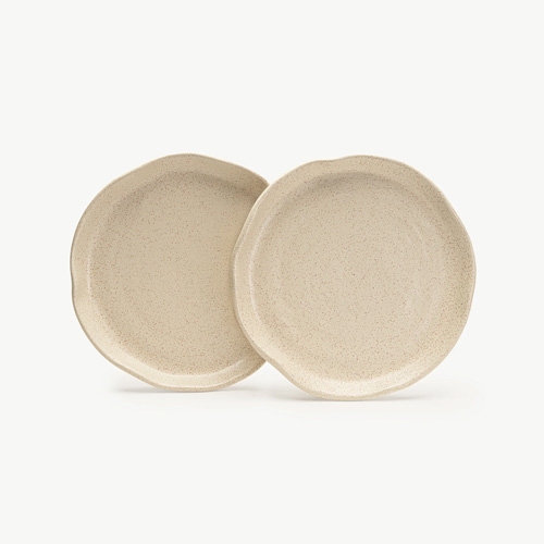 nackbord veggilaine sandy beige diam 20cm mento