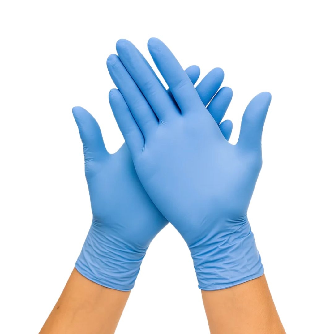 itril handschoen blauw m 1ds 10x100st