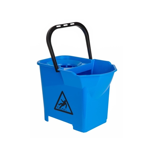 opemmer inh 14ltr kunststof blauw jantex