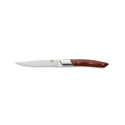 teakmes lengte 24cm pakkahout rood
