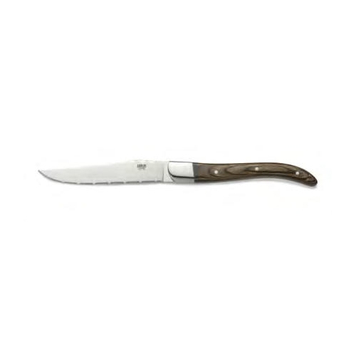 teakmes lgt 23cm pakkahout donkerbruin