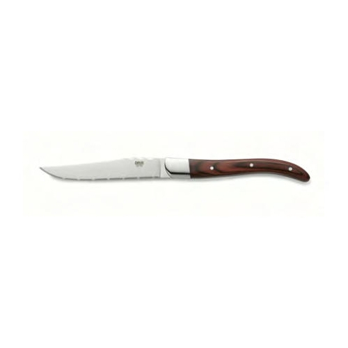 teakmes lgt 23cm pakkahout rood