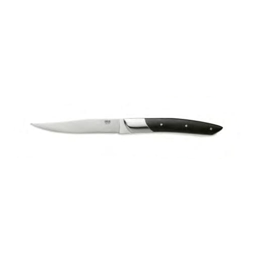 teakmes lgt 24cm sandelhout zwart
