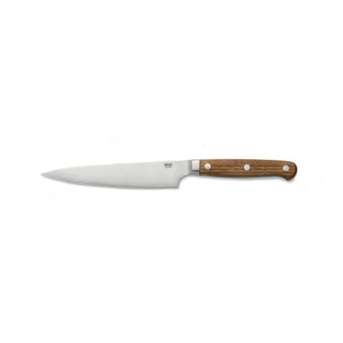 teakmes lgt 24cm walnoothout bruin