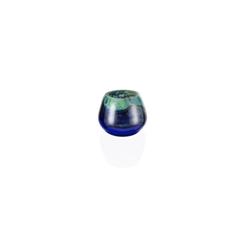 heelichthouder diam 11cm hgt 9cm fusion lagoon glas
