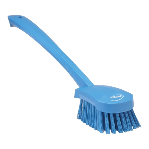 fwasborstel 415cm met lange steel blauw vikan