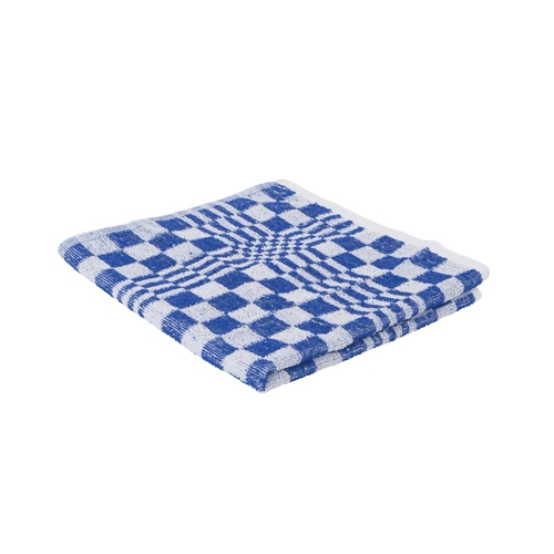 euken handdoek blok blauw ca 50x50cm