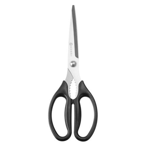 eukenschaar met kunststof greep lg 25 cm rvs