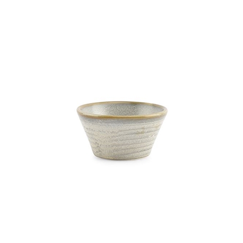 om diam 8cm hgt 4cm conisch groen line f2d