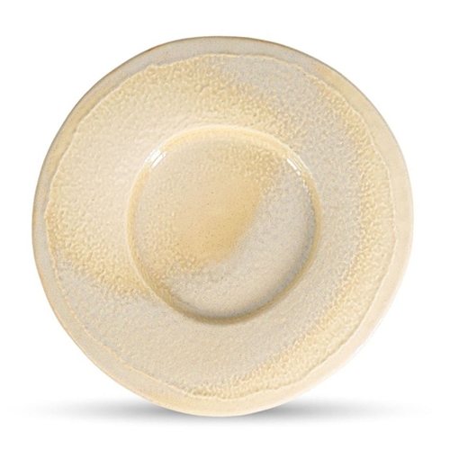 ord plat diam 31cm wide rim olive ferro ecomade